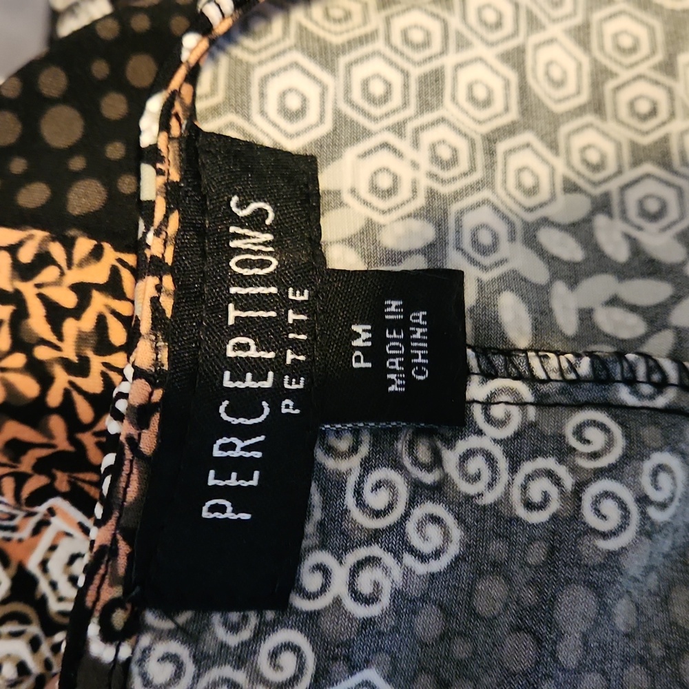 Perceptions Petite Stretch Multi-Colored Dress Sz… - image 6